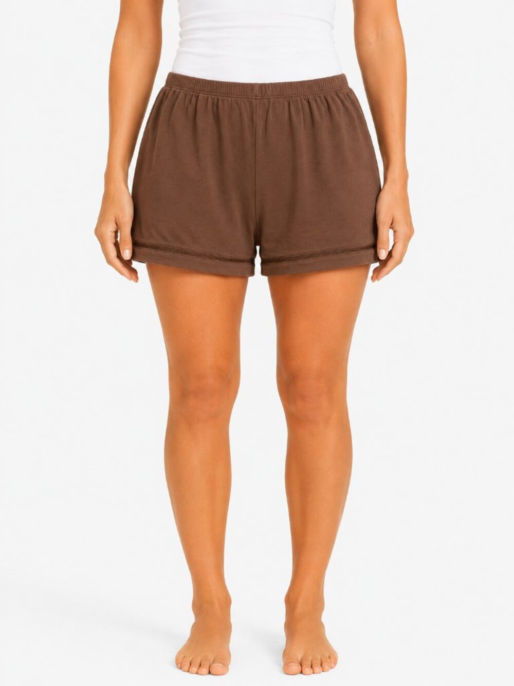 3/$20 Bundle 🌈Joyspun Brown Lounge Shorts Women’s Small Soft Stretch Pull On
